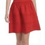 Anthropologie Taylor Swift “Girls from Savoy” Red Dress Pintuck Ponte Knit Sz 6 Photo 0
