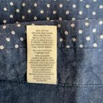 Levi's x Target Chambray Dot Woven Sleep Shirt Shirtdress Sz M Blue with Pockets Photo 9