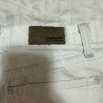 Carmar Jean Shorts White Size 27 Photo 3