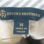 Brooks Brothers  14 35 Pineapple Embroidered Khaki Shorts Plus Photo 8