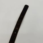 Unbranded Brown Italian Leather Crystal Womens Belt Geometric Boho Size XL USA Photo 5