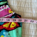 Jams World , colorful, sleeveless V-neck, fish party, vacation, tropical dress L Photo 8