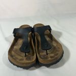 Birkenstock GIZEH THONG SANDAL WOMEN EU 39 US 8-8.5 BLACK PREOWNED Photo 1
