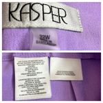 Kasper  New Dress Pants Straight Leg Flat Front Lavendar Women’s Plus Size 22W Photo 8