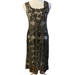 Woven Heart Womens Whimsigoth Lace Kimono Cardigan Size L Boho Festival Goth Photo 2