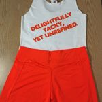 Hooters New Girl Uniform Tank And Shorts Set Size Xs/Xxs Photo 4