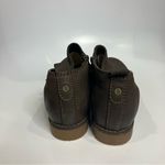 Hush Puppies  mazin cayto Nubuck leather ankle boots brown women’s size 10 Photo 3