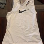 Nike White  Dri-Fit Tank Top Photo 0