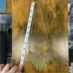 Trades Of Hope Shasta Necklace Gold Drop Bars Bib Statement Handcrafted India Photo 4