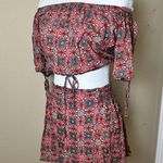 Free People Two Piece Crop Top Mini Skirt Set Size Small Photo 1