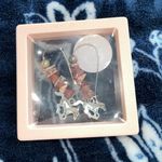 Handcrafted by Western Horse Dangle Earrings Pink Photo 1