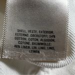 Anthropologie  Holding Horses White Denim Collar Jumper Dress Photo 5