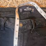 Hollister  Distressed‎ Black Wash Low Rise Skinny Jeans Size 7S W28 L26 Photo 3