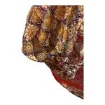 Aakaa NWT Boho Floral/Tribal Print Blouse Photo 3