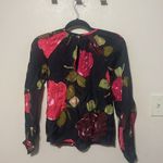 Kate Spade ‎ Just Rosy Keyhole Top Silk Size XXS Photo 7