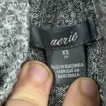 Aerie Ribbed Turtleneck Long Sleeved Grey Sweater Shirt Size XS Photo 4