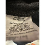 Zelos  Black White Paint Splatter Sweatshirt Active Wear Loung wear size XLT Photo 3