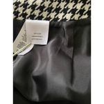 Jones New York VTG Separates 90s Houndstooth Lined Mini Skirt Zip Closure Photo 7