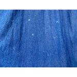 Erika Vintage Denim Maxi Dress Floral Embroidery Cottagecore V Neck Prairie Boho Photo 5