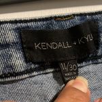Kendall + Kylie Blue Skinny Jeans with Distressed Details Photo 4