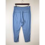 Athleta  Womens Pants Blue  Nolita Slim Tapered Crop Pull On Stretch Size 16 Tall Photo 2