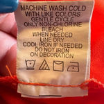 Eyeshadow  Womens Sleeveless V Neck Cami Tank Top Size M Red Embroidered Floral Photo 5