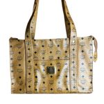 MCM Vintage Made in Munich, Germany Cognac Visatos Tote Authenticated Photo 2