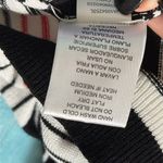 Joseph  A. women’s size large Striped Red and Blue Sweater 3/4 sleeves pullover Photo 4