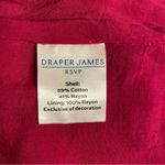 Draper James  Pink and Blue Floral MIDI Dress size Medium Photo 7