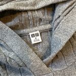 Uniqlo Washable Knit Cable Hoodie Sweater Medium Photo 4