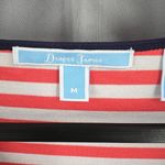 Draper James Dress Blue White Striped Sleeveless Stretchy Fit & Flare Size M Photo 3