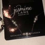 Jasmine  Lane Silver Tone Faux Pearl and Beaded Stretch Bracelet Jewelry Set Photo 2