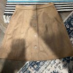 Wilfred  FREE ARITZIA CARMEN FAUX SUEDE MINI SKIRT WITH SNAP FRONT CLOSURE size 2 Photo 10