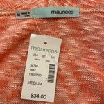 Maurice's BWT PINK AND WHITE‎ HOODED SHAW SWEATER Photo 8