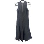 SAINT ART Denim Sleeveless Maxi‎ Dress Faded Black Small Photo 1