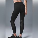 Alo Yoga  Black Ribbed Leggings Photo 1