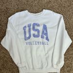 Comfort Colors USA Volleyball Sweatshirts Size Small! Photo 4
