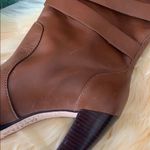 Michael Kors  Tan Heeled Boots with Chunky Heel and Smooth Leather Photo 11