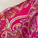 Glam cold shoulder paisley relax fit women’s dress Size Medium Photo 6