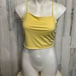 Heart & Hips Yellow Crop Top Photo 0