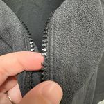 Adidas black zip up fleece dark pink accents and logo women’s medium Photo 6