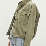 Velvet by Graham & Spencer Nicola Casual Jacket Size Large Green Photo 7