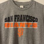 Genuine Merchandise San Francisco Giants  Gray Iconic Shirt Size Large EUC #5063 Photo 1