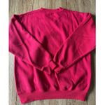 st. john's bay SJB Sport Vintage Red Crewneck Size Medium Petite Photo 4