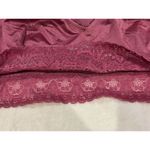 Ruby Ribbon Lace Demiette Bra In Pink Size 32 #3033 NEW! Photo 3