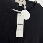 J.Crew  Featherweight 100% cashmere cardigan Black Size Small NWT Quiet Luxury Photo 5