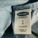 Old Navy  Embroidered Boho Chambray Midi Dress Photo 3