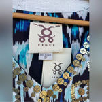 FIGUE ANAIS MINI DRESS SMALL Blue Photo 9