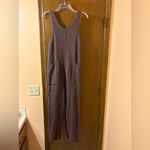 Free People  Beach Hailee Sweater Jumpsuit Onesie in Brown Minked Photo 4