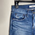 Moussy Vintage Diana Distressed Cropped Skinny Jeans with Fringed Hem size 25 Photo 14